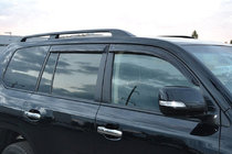 Toyota Land Cruiser 200 2007–2021 Vindavvisare för sidorutor 8 cm (4 st, Cobra) foto 1