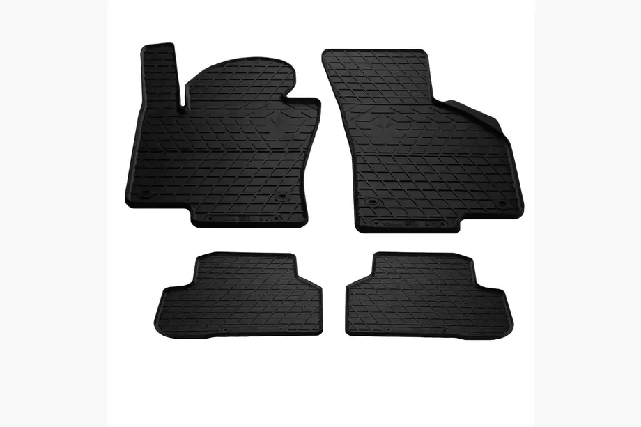 Volkswagen Passat B6 2006–2012 Gummimattor till kupén (4 st, Stingray Premium) Image