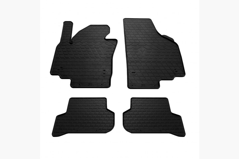 Seat Altea 2004–2015 Gummimattor till kupén (4 st, Stingray Premium) Image