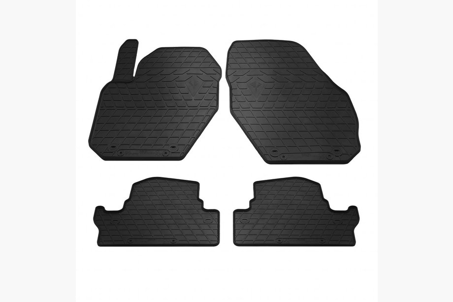 Volvo V60 2011–2018 Gummimattor till kupén (4 st, Stingray Premium) Image