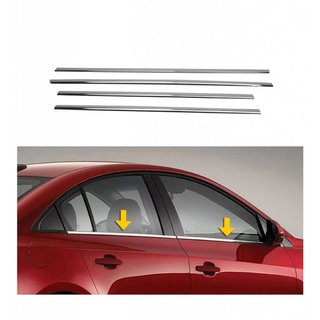 Fönsterlister (4 st, rostfritt) Skoda Superb 2001–2009 foto 1