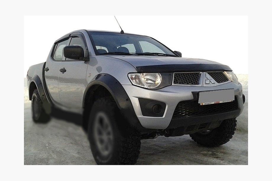 Mitsubishi L200 2006–2015 Huvdeflektor (SIM) Image