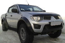 Mitsubishi L200 2006–2015 Huvdeflektor (SIM) foto 1