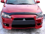 Mitsubishi Lancer X 2008– Lång huvdeflektor 2007-2011 (SIM) foto 1