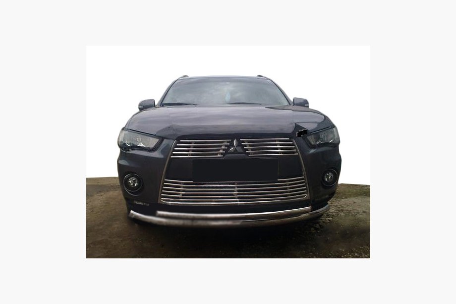 Mitsubishi Outlander 2006–2012 Kort huvsdeflektor 2009-2012 (SIM) Image
