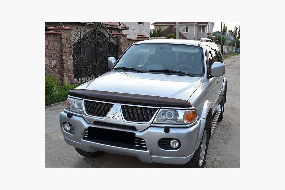 Mitsubishi Pajero Sport 1996–2007 Huvdeflektor (SIM) Image
