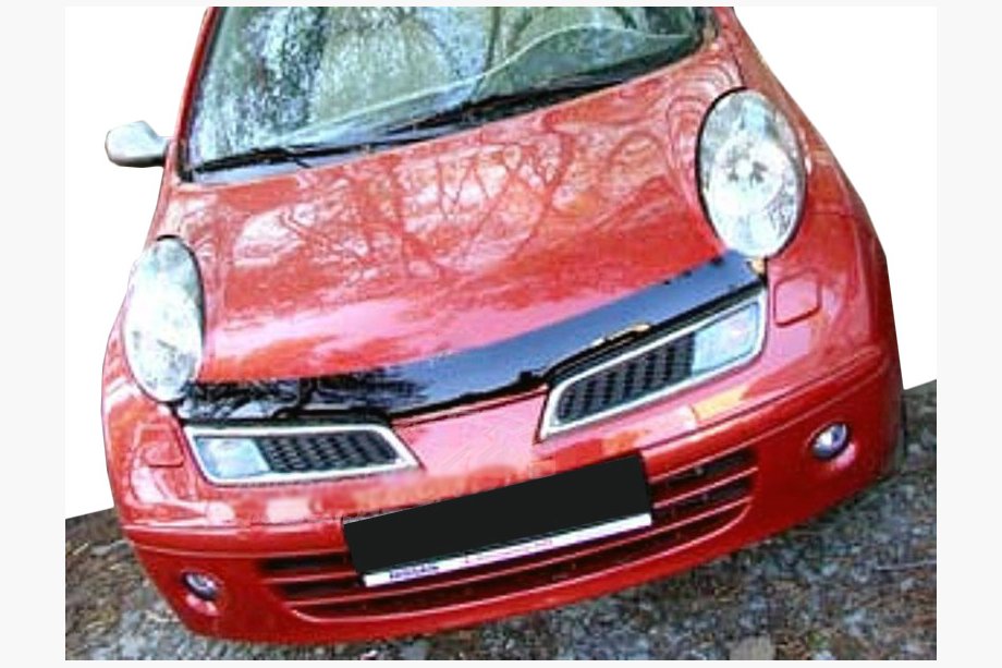 Nissan Micra K12 2003–2010 Huvdeflektor (SIM) Image