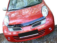Nissan Micra K12 2003–2010 Huvdeflektor (SIM) foto 1