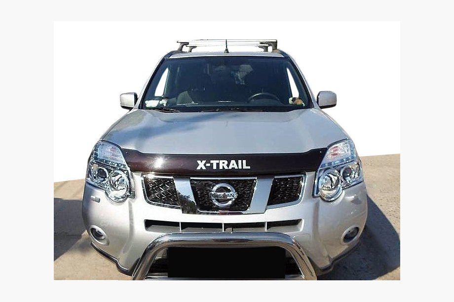 Nissan X-trail T31 2007–2014 Huvdeflektor med logotyp (SIM) Image