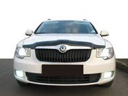 Skoda Superb 2009–2015 Kort huvdeflektor 2009-2013 (SIM) foto 1