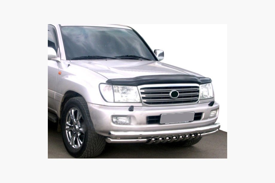 Toyota Land Cruiser 100 1998–2007 Huvdeflektor med logotyp (SIM) Image