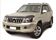Toyota Land Cruiser Prado 120 2002–2009 Huvdeflektor med logotyp (SIM) foto 1