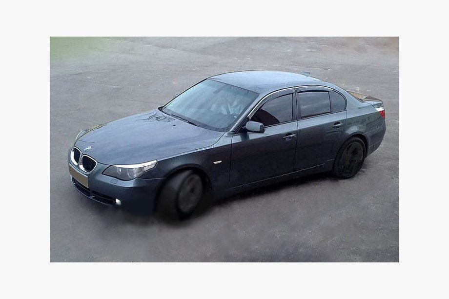 BMW 5-serien E60/E61 2003–2010 Vindavvisare (4 st, SIM krom) Image