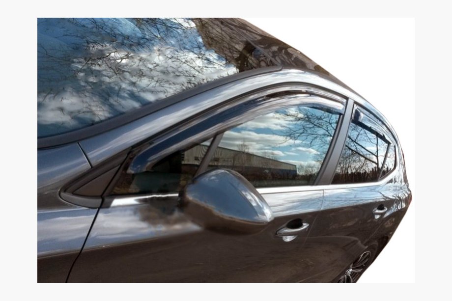 Citroen C-4 2010–2018 Vindavvisare för sidorutor SD (4 st, SIM) Image