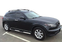 Infiniti FX 2003–2008 Vindavvisare (4 st, SIM) foto 1