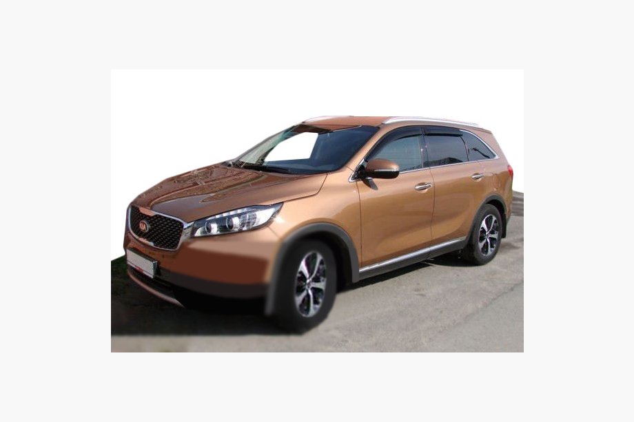 Kia Sorento III UM 2014–2020 Vindavvisare (4 st, SIM) Image
