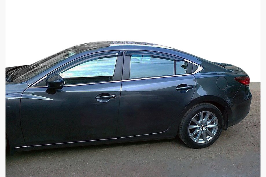 Mazda 6 2012–2024 Vindavvisare för sidorutor SD (4 st, SIM) Image