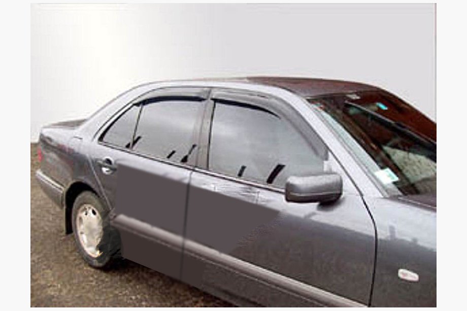Mercedes E-class W210 1995–2002 Vindavvisare för sidorutor SD (4 st, SIM) Image