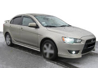 Mitsubishi Lancer X 2008– Vindavvisare (4 st, SIM) foto 1