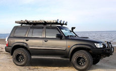Nissan Patrol Y61 1997–2011 Vindavvisare (4 st, SIM) foto 1