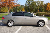 Skoda Superb 2009–2015 Vindavvisare för sidorutor SD (4 st, SIM) foto 1
