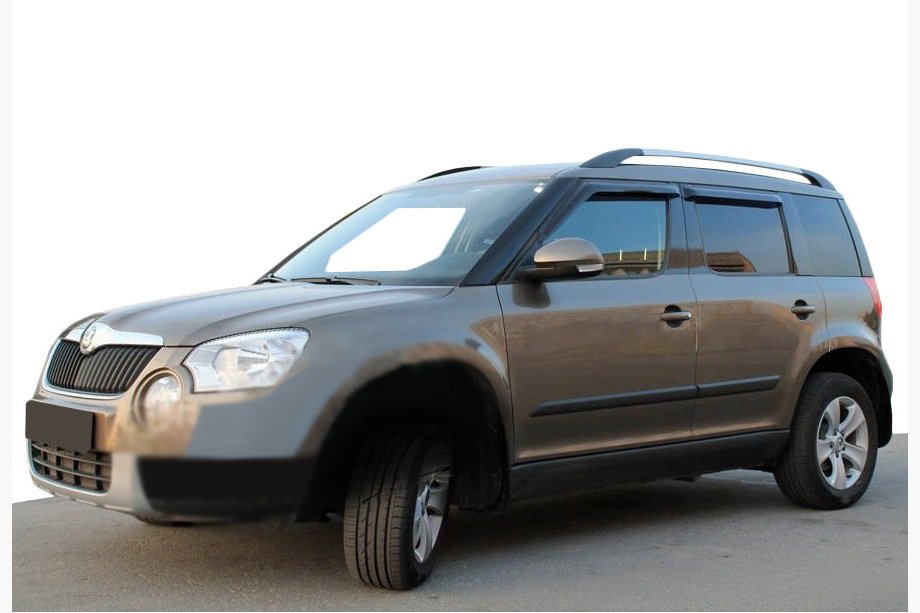 Skoda Yeti 2009–2017 Vindavvisare (4 st, SIM) Image