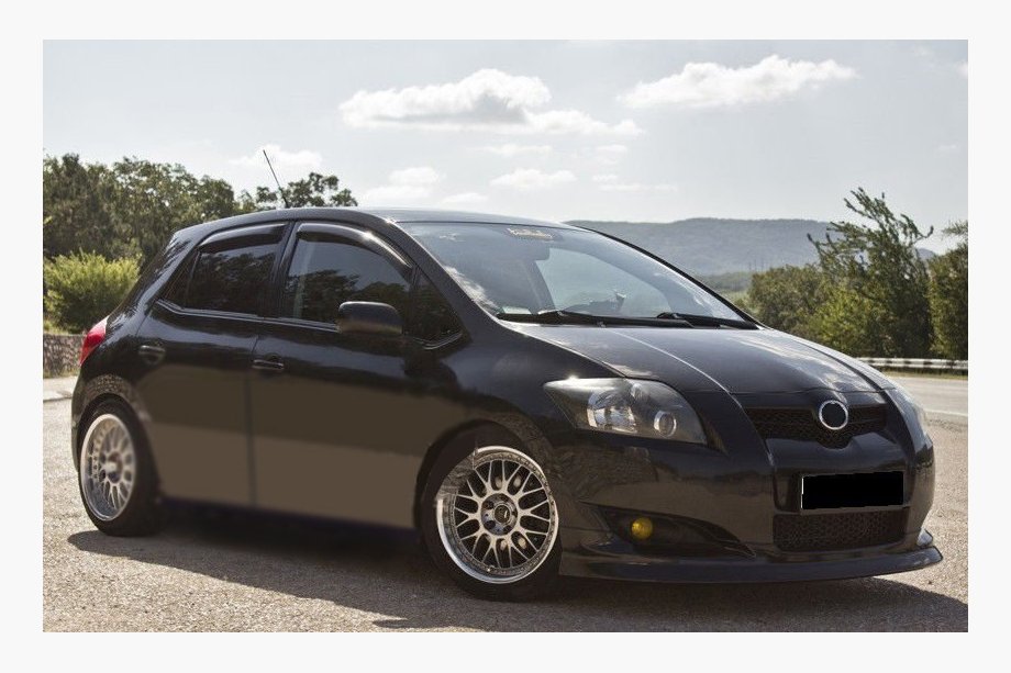 Toyota Auris 2007–2012 Vindavvisare (4 st, SIM) Image