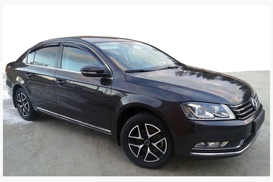 Volkswagen Passat B6 2006–2012 Vindavvisare för sidorutor SD (4 st, SIM) Image