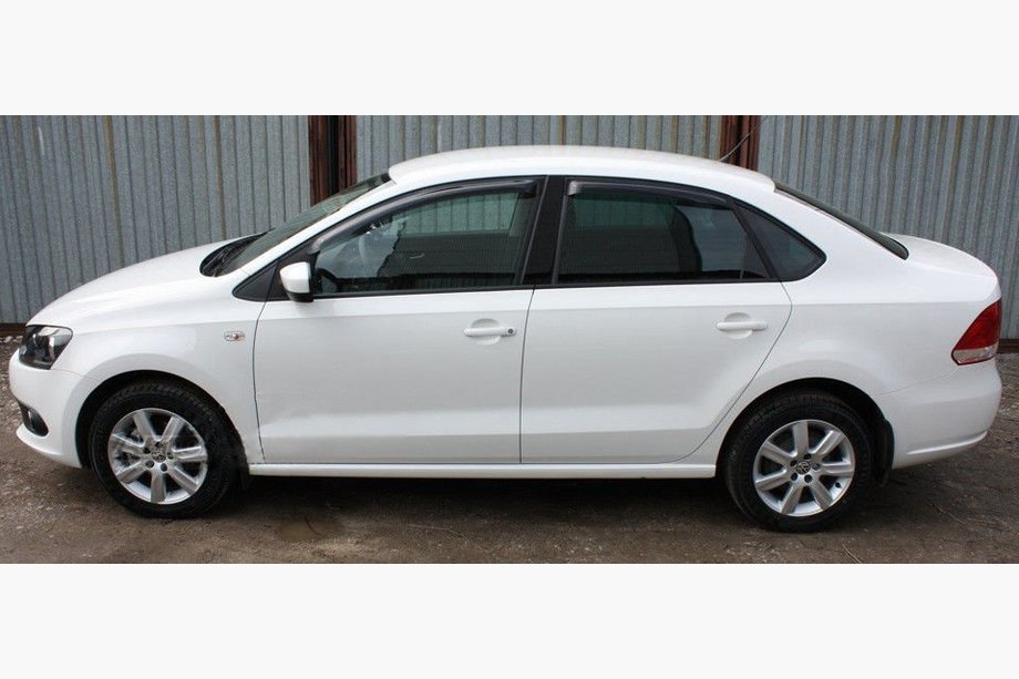 Volkswagen Polo 2010–2017 Vindavvisare för sidorutor SD (4 st, SIM) Image