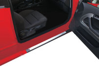 Audi A3 2003–2012 Invändiga instegslister (2 st, stål), coupé 2 st (coupé) foto 1