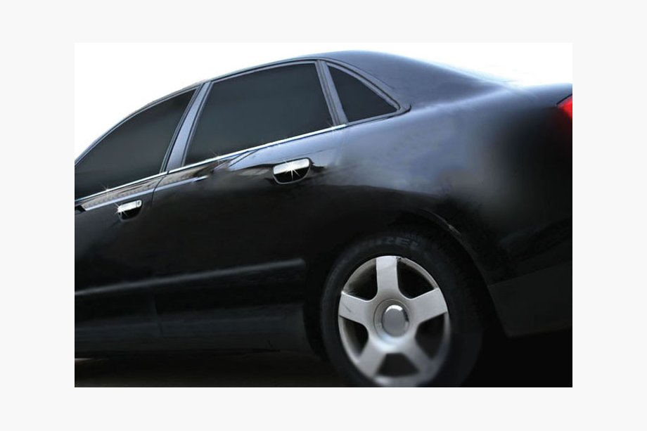 Audi A4 B6 2000–2004 Dörrhandtagskåpor (4 st, rostfritt stål) Foto 5