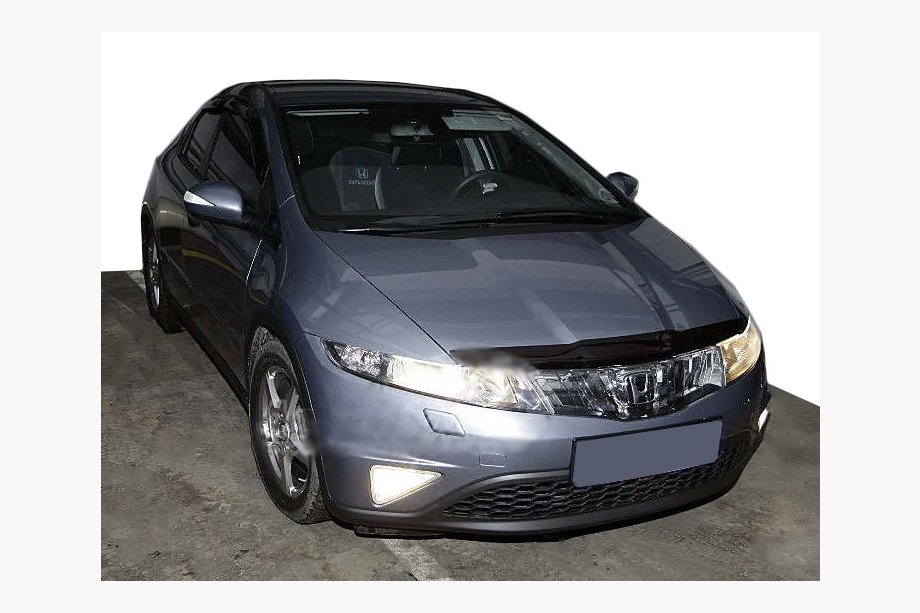 Honda Civic HB 2006–2012 Huvdeflektor (SIM) Image