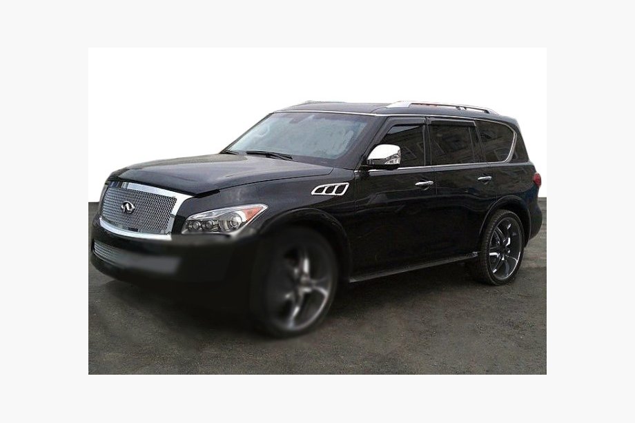 Infiniti QX80 2013–2024 Huvdeflektor (SIM) Image