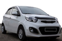 Kia Picanto 2011–2016 Huvdeflektor (SIM) foto 1