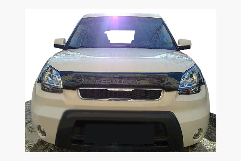 Kia Soul I 2008–2013 Huvdeflektor (SIM) Image