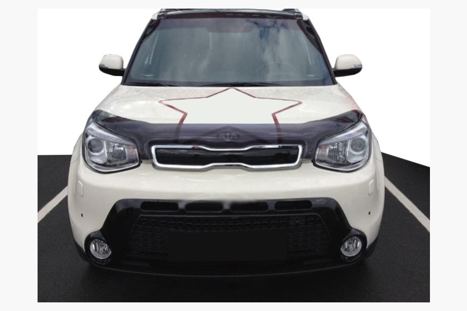 Kia Soul II 2013–2018 Huvdeflektor (SIM) Image