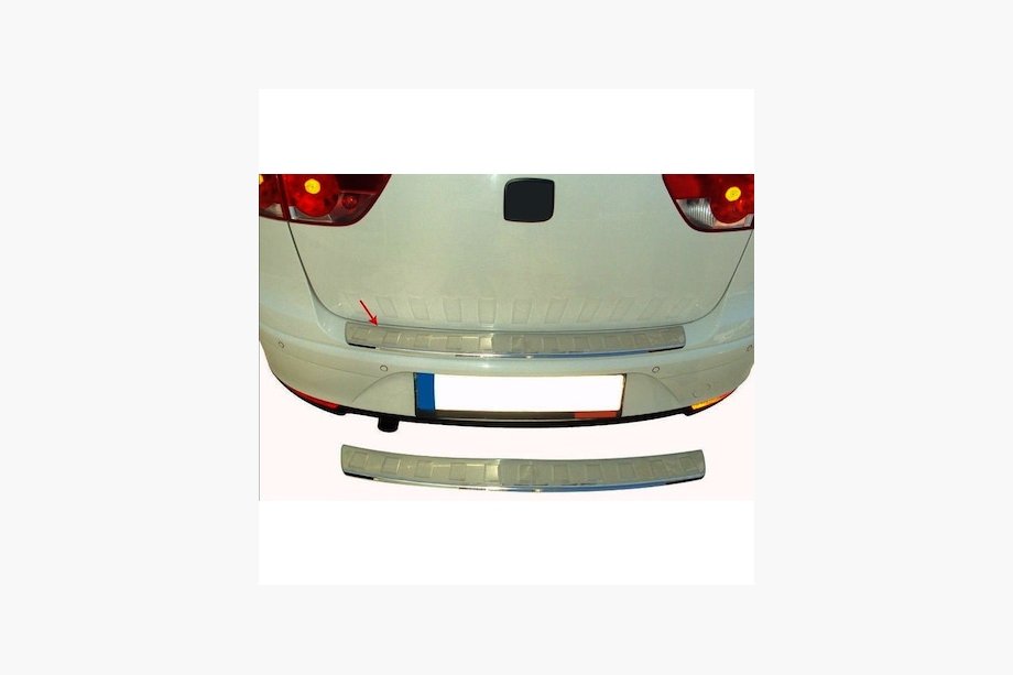 Seat Altea 2004–2015 Bakre stötfångarskydd OmsaLine (XL, rostfritt stål) Foto 1