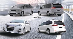 Toyota Sienna 2010–2020 GBT bodykit foto 2