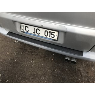 Stötfångarskydd bak DDU-mat (ABS)