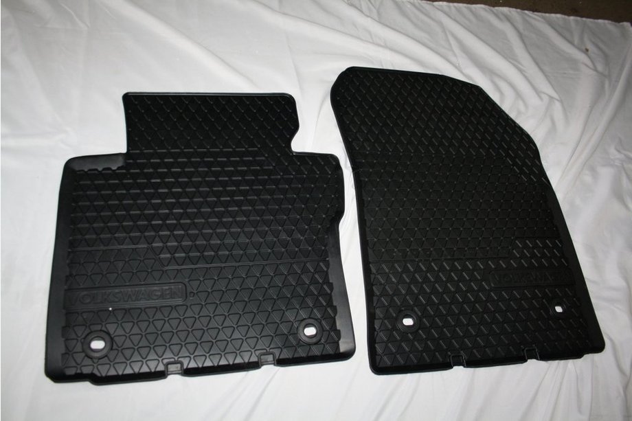 Volkswagen Caddy 2004–2010 Gummimattor för kupén (2 st, original) Image