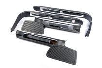 Toyota Land Cruiser 200 2007–2021 Plasttröskelskydd med belysning (svarta) foto 1