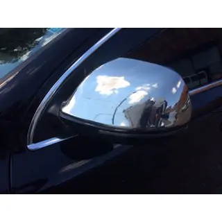 Spegelskal (2 st, rostfritt stål) Audi Q7 2005–2015 foto 1