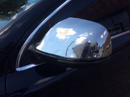 Audi Q7 2005–2015 Spegelskal (2 st, rostfritt stål) Carmos, rostfritt stål foto 1