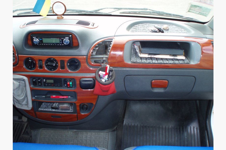 Mercedes Sprinter W901/902/903/904/905 1995–2006 (cdi, 2000-2006) Instrumentpanelslister (Vip-Hartman) Aluminium Image