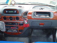 Mercedes Sprinter W901/902/903/904/905 1995–2006 (cdi, 2000-2006) Instrumentpanelslister (Vip-Hartman) Aluminium foto 1