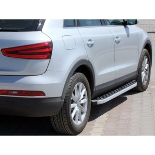 Sidosteg BlackLine (2 st, aluminium) Audi Q7 2005–2015 foto 1