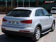 Audi Q3 2011–2019 Sidosteg BlackLine (2 st, aluminium) foto 1