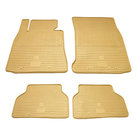 BMW 7-serien E38 1994–2001 Beige gummimattor till kupén (4 st, Stingray Premium) foto 1