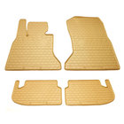 BMW 5-serien F10/F11 2010–2016 Beige gummimattor till kupén (4 st, Stingray Premium) foto 1