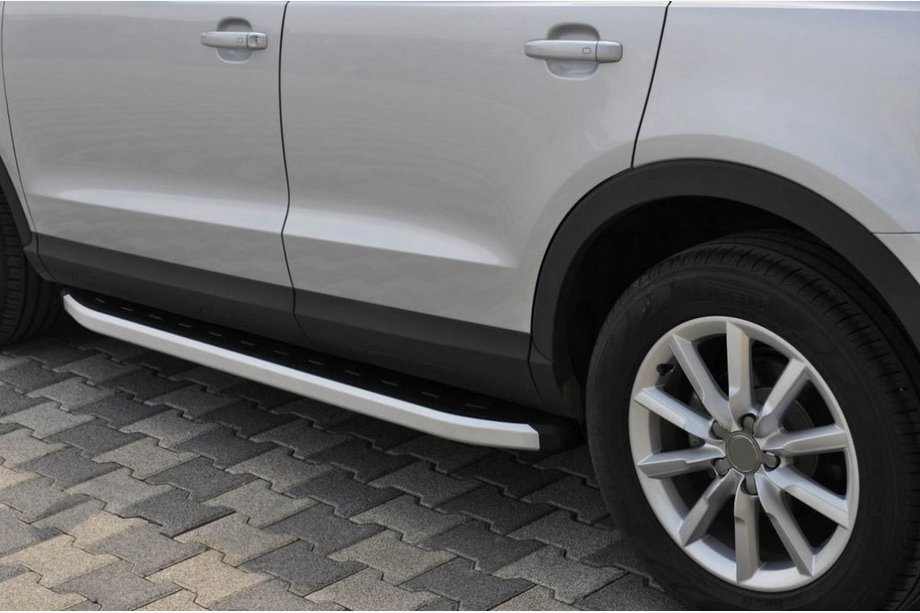 Mazda CX-3 2015– Sidosteg Fullmond (2 st, aluminium) Image